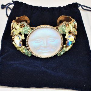 BEAUTIFUL KIRK'S FOLLY RETIRED SEAVIEW CUFF BRACELET
